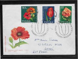 Thème Fleurs - Pologne - Enveloppe - TB - Sonstige & Ohne Zuordnung