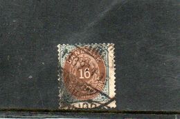 DANEMARK 1875-1903 O DENT 14x13.5 - Used Stamps