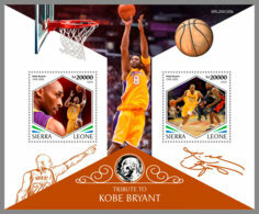 SIERRA LEONE 2020 MNH Tribute To Kobe Bryant Basketball S/S - OFFICIAL ISSUES - DH2013 - Basketball
