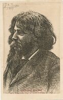 Art Card Par J. De Souza Lisboa Alphonse Daudet Né à Nimes - Ecrivains