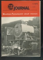 Revue - Train - Bahn -  M+ F Journal - 1/1975 - Auto En Transport