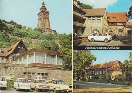 D-06537 Kelbra - HO Gaststätte "Burghof" - FDGB- Erholungsheim "Glückauf" - Cars - Skoda - Trabant - Bad Frankenhausen