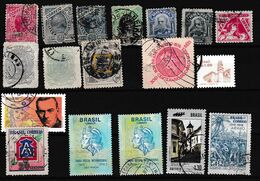 Brazil. Lot Of 22 Used Stamps, - Collections, Lots & Series