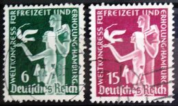ALLEMAGNE EMPIRE                       N° 577/578                        OBLITERE - Used Stamps
