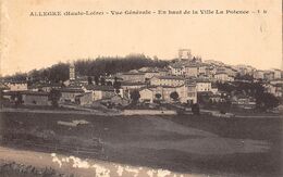 Allègre      43          Vue Générale.En Haut De La Ville, La  Potence    (Etat Voir Scan) - Otros & Sin Clasificación