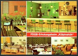 D6158 - TOP Loddin OT Kölpinsee FDGB Heim Kölpinhöh - Bild Und Heimat Reichenbach - Innenansicht - Wolgast