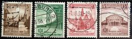 ALLEMAGNE EMPIRE                       N° 608/611                   OBLITERE - Used Stamps