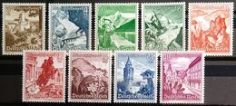 ALLEMAGNE EMPIRE                       N° 616/624                       NEUF* - Unused Stamps