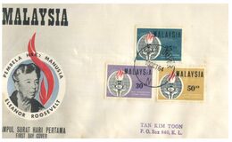 (M 7) FDC From Malaysia  - Premier Jour De Malaisie - 1964 - Otros & Sin Clasificación