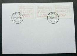 South Africa SWA 1989 ATM (frama Label Stamp FDC - Cartas & Documentos