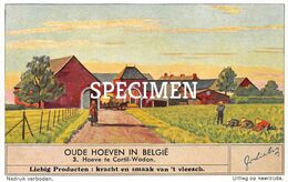 Oude Hoeven In België : Hoeve Te Cortil-Wodon Liebig Kaartje - Fernelmont