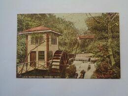 Isle Of Man. -  Groundel Glen. - Water Wheel. (14 - 8 - 1920) - Isle Of Man