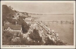 Shanklin From Rylstone Gardens, Isle Of Wight, 1947 - Nigh Postcard - Shanklin