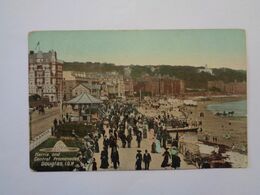 Isle Of Man. -  Douglas. - Harris And Central Promenades. (31 - 7 - 1912) - Isle Of Man