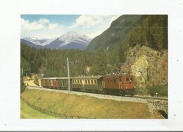 ENTRE SUSCH ET ZERNEZ 25 9 1971 Ge 2/4 207 EN TETE D'UN SPECIAL - Susch