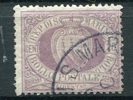 Repubblica Di San Marino - 1894 - 20 C. Lilla (o) - Used Stamps