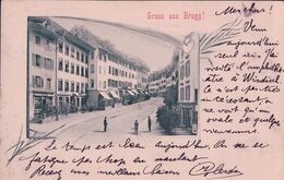 Gruss Aus Brugg AG (28.10.1898) - Brugg