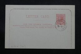 AUSTRALIE / VICTORIA - Entier Postal Carte Lettre Avec Oblitération De Melbourne En 1902, Non Circulé - L 71419 - Briefe U. Dokumente