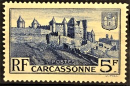 FRANCE 1938 - MLH - YT 392 - 5F - Carcassonne - Neufs