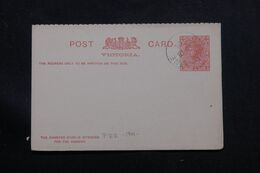 AUSTRALIE / VICTORIA - Entier Postal Avec Réponse Avec Oblitération De Melbourne En 1901, Non Circulé - L 71429 - Covers & Documents