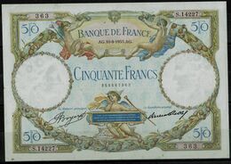 FRANCE 1933 BANKNOTES 50 F VF!! - 50 F 1927-1934 ''Luc Olivier Merson''