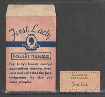 Egypt - RARE - Vintage Advertising - First Lady Cosmetics Industries - Storia Postale