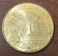 02 SAINT-QUENTIN QUENTIN DE LA TOUR MDP 2011 MÉDAILLE SOUVENIR MONNAIE DE PARIS JETON TOURISTIQUE TOKENS MEDALS COINS - 2011