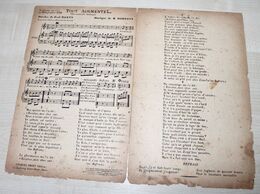 15-ANCIENNE PARTITION MUSIQUE & CHANT - TOUT AUGMENTE!  DARNY/ROBERTY/ONDET 1915 - Song Books