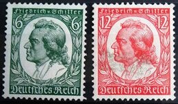 ALLEMAGNE EMPIRE                       N° 522/523                        NEUF* - Unused Stamps