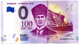 Billet Touristique - Turquie - 0 Euro - Istanbul - Samsun (2019-1) - Essais Privés / Non-officiels