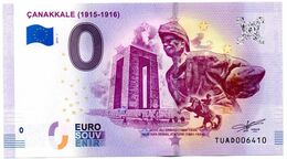 Billet Touristique - Turquie - 0 Euro - Çanakkale - (2019-1) - Essais Privés / Non-officiels