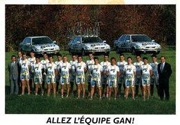 Cyclisme - Allez L'Equipe Gan 94, Photo De Groupe - Publicité FIAT, MAVIC, Cycles Lemond - Sports