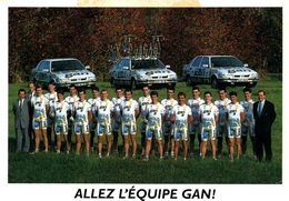 Cyclisme - Allez L'Equipe Gan 94, Photo De Groupe - Publicité FIAT, MAVIC, Cycles Lemond - Sport