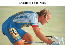 Cyclisme - Laurent Fignon, Cycliste Professionnel, Equipe Castorama (avec Palmarès) - Deportes