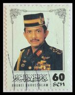 116. BRUNEI (60SEN) USED STAMP SULTAN HASSANAL BOLKIAH. - Brunei (1984-...)