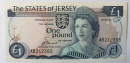 Jersey, 1 Pound (1 Livre), Type De La Rue, Non Daté - Jersey