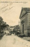 Couhé Vérac * Le Temple * La Rue De Paris * Groupe D'enfants - Couhe