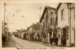 St Paul D'eyjeaux * Avenue De Limoges * Café - Other & Unclassified