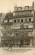 Besançon * Devanture Anc. Maison EMMANUEL , BRUNETEAU Succ., 7 Place Du Quare Septembre * Horlogerie - Autres & Non Classés