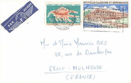 NOUVELLE-CALEDONIE - AIR MAIL 1974 -> FRANCE  //ak287 - Covers & Documents