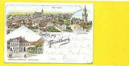 Gruss Aus FRIEDBERG Litho () Allemagne - Friedberg