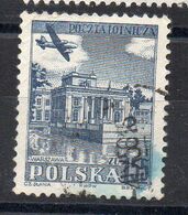 POLOGNE - POLAND - 1955 - POSTE AERIENNE - WARSZAWA - Oblitéré - Used - 1,55 - - Usados