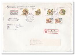 Madeira 1988, Registered Letter Send To Netherland, Trees, Birds ( From Booklet ) - Madeira