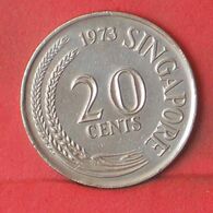 SINGAPORE 20 CENTS 1973 -    KM# 4 - (Nº37669) - Singapour