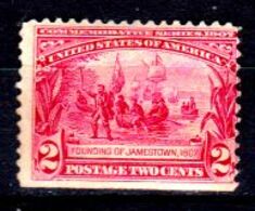 B451-U.S.A. 1907 (+) Hinged - Senza Difetti Occulti. - Unused Stamps