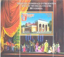 2020. Uzbekistan, 80y Of Mukimi State Musical Theatre, S/s, Mint/** - Ouzbékistan