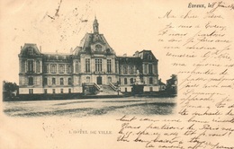 Evreux - L'Hôtel De Ville En 1900 - Carte Dos Simple - Evreux