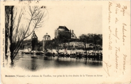 CPA Bonnes - Le Chateau De Touffou, Vue Prise De La Rive Droite (111585) - Chateau De Touffou