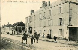 St Sauveur * La Gendarmerie Nationales * Gendarmes - Saint Sauveur En Puisaye
