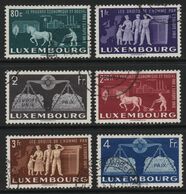 Luxembourg (44) 1951 United Europe Set. Used. Hinged. - Altri & Non Classificati